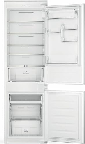 Hotpoint ARISTON HAC18 T112 - Frigorifero da Incasso No Frost, 5 Ripiani in Vetro, Congelatore a 3 Cassetti - Regolazione Temperatura Automatica - Elettrodomestici Cucina, Classe E, 54Lx177Hx54,5