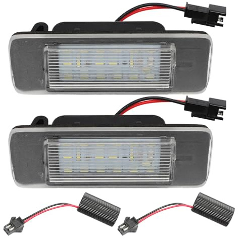 Anlseiod 2x Kennzeichenbeleuchtung Astra J Zafira C Kennzeichen Licht für Opel Astra J Sports Tourer ab 2010 Zafira C ab 2012 kennzeichenlicht 1224006 13578958