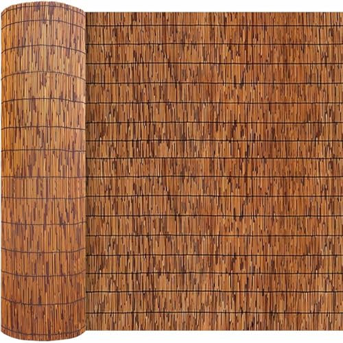 Valla De Caña Brezo Ocultacion 1.5 X 5 Vallas Jardin Exterior Cañizo Terraza Mimbre Natural Cañas De Bambu Decoracion Terraza Ocultación Privacidad Balcon Exterior Malla De Ocultación