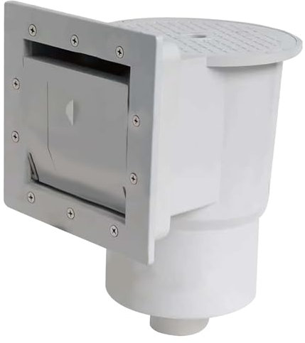 Hbbgdiy 1 Set au-Dessus de l'ensemble d'écumoire de Piscine au Sol, Skimmer des débris Piscine ABS pour Les Feuilles et Le Retrait la saleté, Filtre Remplacement pour l'entretien d'été