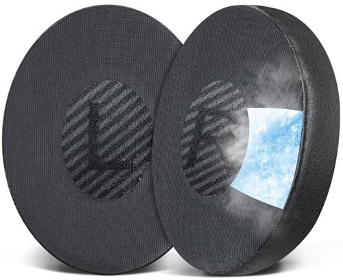 SOULWIT Cuscinetti Auricolari in Gel Rinfrescante per Bose On-Ear 2 (OE2 & OE2i)/ SoundLink/SoundTrue On-Ear Cuffie, Padiglioni con Schiuma ad Alta Intensità di Isolamento dal Rumore