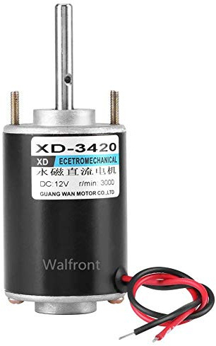 12 V / 24 V 30 Watt CW/CCW Elektrische Getriebemotor Gleichstrom Permanent Magnet Dc Motor Reversible High Speed ​​low Noise Für DIY Generator Xd-3420(12v)