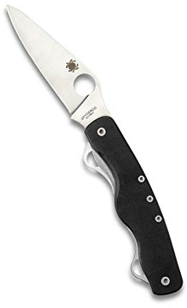 Spyderco C208GP Knife ClipiTool Rescue G-10 black