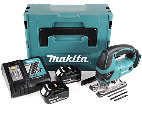 Makita DJV 180 RTJ Akku Stichsäge 18V + 2x Akku 5,0Ah + Ladegerät + Makpac