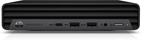 HP ProDesk 400 G6 Mini PC, Intel Core i5-10500T. 8GB RAM, 256GB SSD, Intel UHD Graphics 630, Wi-Fi 6, BT, Windows 11 Pro, Keyboard (Renewed) | Intel Core i5-10500T, 8GB RAM, 256GB SSD, Intel UHD Graphics 630, Wi-Fi 6, BT, Windows 11 Pro, Keyboard