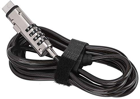 Bloqueo de Ordenador Portátil Usb Probook 445 G8, Cable de Bloqueo para Ordenador Portátil, 4 Contraseñas Digitales, Desbloqueo, Bloqueo de Seguridad para Ordenador Portátil,