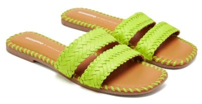 GIOSEPPO Perham, Sandali Bassi Donna, Color Lime, 38 EU