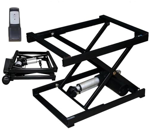 Hydravex Hebehalterung für Esstische, höhenverstellbarer elektrischer Lift für Couchtische, elektronische Scherenhebebühne für Arbeitsplattformen und Computertische, zusammenklappbarer Eisenrahmen