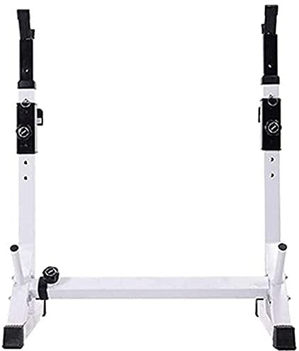 GIGBIRD Kniebeugenständer, Langhantelständer, Kniebeugenständer, verstellbar, Bankdrückständer, Bankdrücken, Fitness, multifunktionales Gewichtheberbett, für zu Hause, intelligenter Teleskopständer