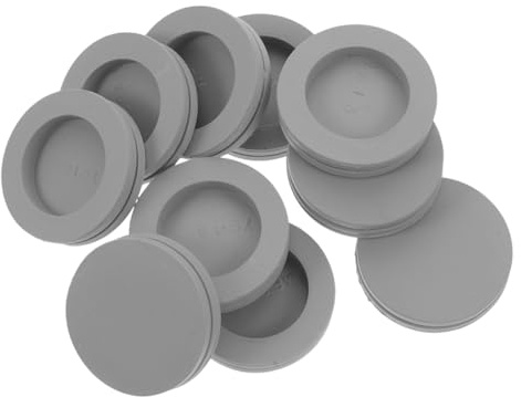 iplusmile 10pcs Soft Rubber Drain Plug Replacement Accessories for Air Conditioner Hose Stopper and Washing Machine Drain Hole Plug