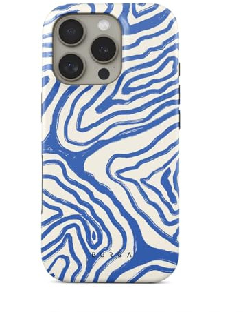BURGA Handyhülle für iPhone 16 Pro – Unisex Hybrid-Schutzhülle mit stoßdämpfendem TPU & kratzfester Außenschale, erhöhter Displayrand, MagSafe-kompatibel, kabelloses Laden, stylisches Design