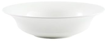 YCCHAH Zuppiera Hotel Ceramic Tableware Home Zuppa Bowl Ciotole for pasta bianca Perfette for latte Cereali, snack, insalate Zuppiera In Ceramica(S)