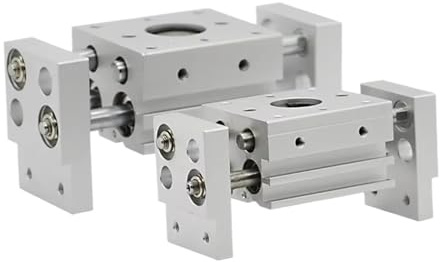 AYNRJKKX 1 stücke Pneumatische Greifer MHL2 Doppel Wirkenden Luft Zylinder MHL2 10D/16D/20D/25D/10D1/16D1/20D1/25D1 Luft Greifer(MHL2-32D)