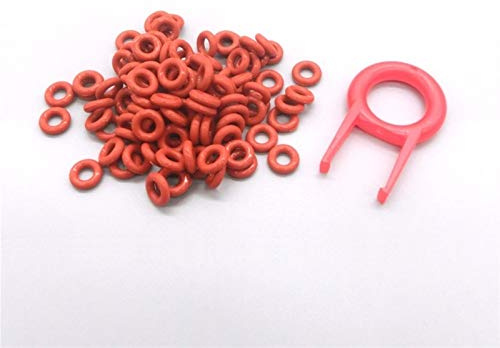 Pangocho Jinchao-O-Ring Sealing Washer 110pcs Keycaps O Ring Seal, Noise Reduction Keyboard O-Ring Seal, Switch Sound Dampeners, Keyboard Damper Replacement, Rubber