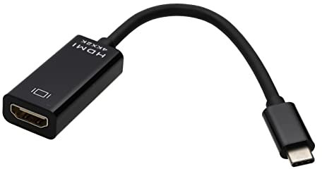 kenable Adaptateur vidéo USB 3.1 type C mâle vers 4K à 30 Hz HDMI femelle - Noir