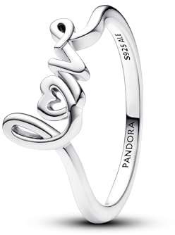 Pandora Moments Ring Love, Sterlingsilber