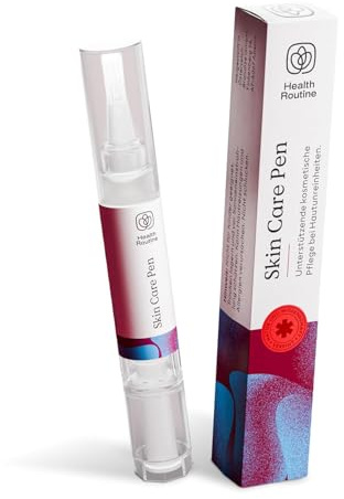 Health Routine Skin Care Pen 1er Pack — Hautpflegestift | mit Mandelöl, Teebaumöl & Vitamin E, 100% Natürliche Wirkstoffe, Stift gegen Hautunreinheiten