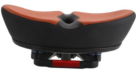 Gogogmee Ergonomischer Fahrradsitz Einfach zu Reinigen und Pflegen ohne Nase aus Polyurethanschaum mit Bequemer Polsterung Geeignet für Mountainbikes und Rennräder