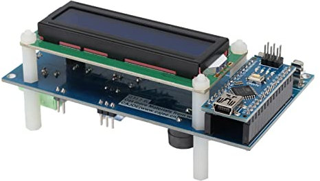 Kit Contatore Geiger Fai-da-te - Rilevatore di Radiazioni a Tubo con Display LCD USB - Modulo Ad Alta Tensione 380V-550V