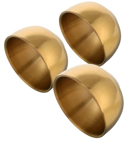 iplusmile 3piezas Copa De Vino De Acero Inoxidable Aislante Irrompible Para Fiestas Casa Bebidas Frías y Calientes Vasos Pequeños De Metal