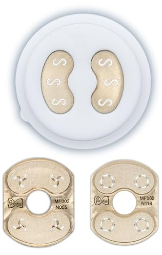 Pastidea – Kit tréfilé avec 3 formats : Fusilli A3 8,5 mm, Casarecce, Maccherone Rigato – Compatible avec Philips Pasta Maker Avance et Série 7000