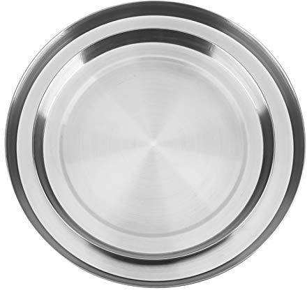Couvertures de Brûleur de Poêle, 4pcs Couvercle de Plaque de Cuisson en Acier Inoxydable Plaques de Cuisson Electriques Protecteur Cuisinière Protection pour Cuisine