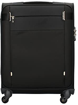 Samsonite Citybeat - Spinner S (Länge: 40 cm), Handgepäck, 55 cm, 42 L, Schwarz (Black)