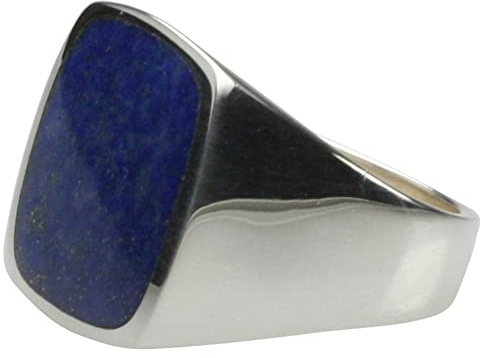 Bildschöner Siegelring aus Silber 925 mit Lapislazuli