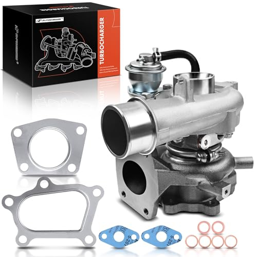 A-Premium K0422-582 Complete Turbo Turbocharger Kit, with Wastegate Actuator & Gasket, Compatible with Mazda 3 2007-2013, 6 2006-2007, CX-7 2007-2010, 2.3L, Replace# 5304-710-9904, L33LB700C