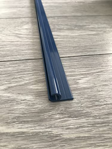 KederUk Campervan Motorhome Caravan Awning Rail C Channel Powder Coated Blue Various Sizes (100 cm)
