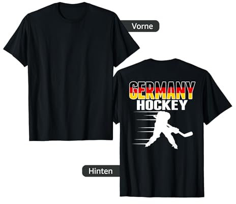 Deutschland Eishockey Fans Trikot Support Deutsche Hockey Team T-Shirt