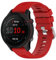 BoLuo 22mm Correa Reloj para Garmin Forerunner 255 Music, Venu 2, Vivoactive 4, Coros Vertix, Apex 46mm y Apex Pro - Bandas de Silicona (Rojo)