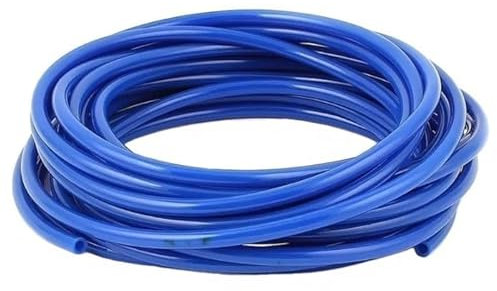 Polyurethane PU Hose Tube Flexible Pneumatic Pipe Compressed AIR Gas 4/8/12mm OD (10m Length, 12mm OD Blue)