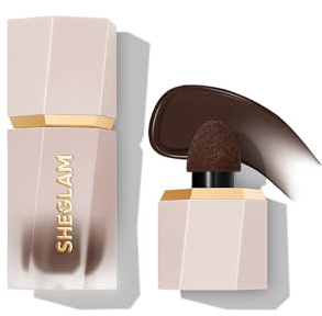 SHEGLAM Sun Sculpt Bâton de Contour Liquide aux Tons Froids Longue Durée Crème Bronzante Maquillage - Camel Suede