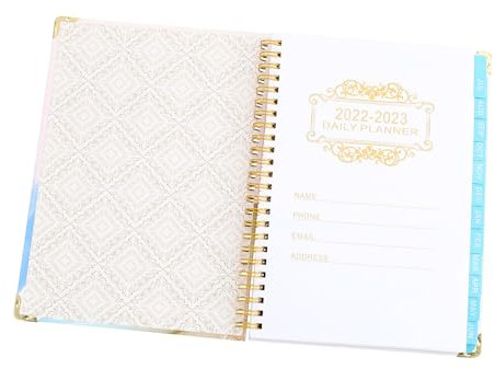 Planer schülerkalender kreatives schreiben noteboon kalender für lehrer schulzubehör Taschennotizbuch Schreiben von Notizbuch 2022-2023 Akademiker Zeitpläne Woche Monat Papier