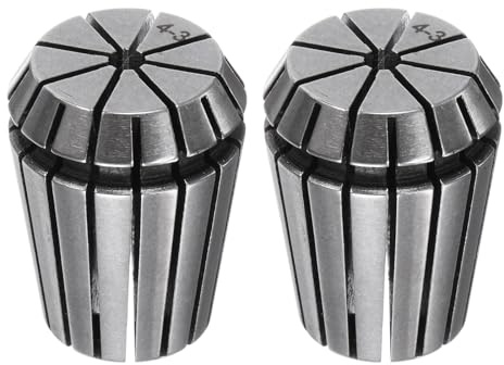 QUARKZMAN 2pz ER25 4mm Mandrino con Pinze a Molla Alta Precisione 0,015mm per Macchine Incisione CNC Tornio Fresatrice