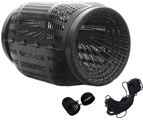 Crawfish Trap Portable Crayfish Trap | Crab Cage, Outdoor Fishing Gear for Catch Shrimp Eel Saltwater Pond Lake