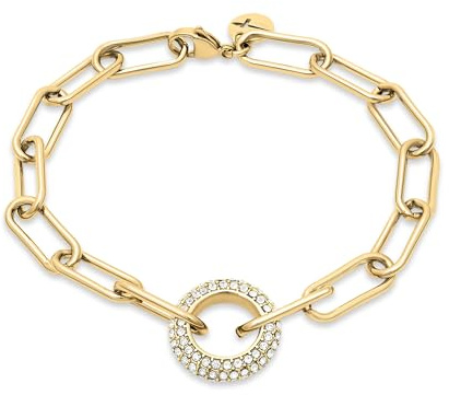 Tamaris Armschmuck für Damen - Armband aus Edelstahl mit funkelnden Steinen