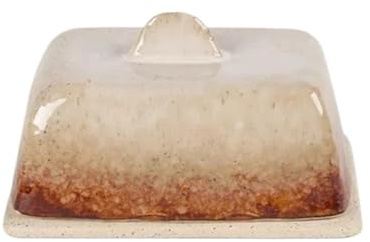Burriera Piatto in ceramica vintage con coperchio for burro, piatto for formaggi, dessert, dim sum, stoviglie da cucina creative Per La Cucina(S)