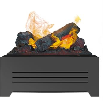 Xaralyn Wasserdampfkamin Basket Cassette 400 - einstellbare Flammenhöhe - Fernbedienung