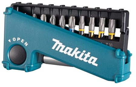 Makita E-03567 Impact Premier Torsion Bit-Set 11-teilig, Bits PH, PZ, T, Bithalter