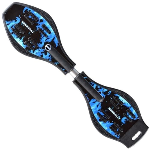 XUDREZ Caster Board Skateboard, Compact and Lightweight Caster Board Deluxe Junior Caster Board in Amazing 8 Color with Illuminating Wheels and 360 Degree Casters for More Excitement and Fun (C)