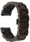 AIYIBEN Schnellspannarmband, Uhrenarmband aus Naturholz, Wahl der Armbandfarbe und -breite 18mm, 19mm, 20mm, 21mm, 22mm, 23mm oder 24mm (20mm, Braun)