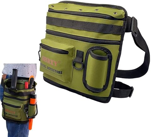 Super detesir Pointer-Metalldetektor Find Bag Detecting Bagger Tools Tasche Hüfttasche Tasche für PinPointer Garrett Xp ProPointer (newgreen)