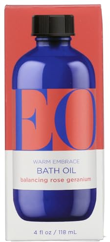 Eo, Bath Oil Rose Geranium, 4 Fl Oz