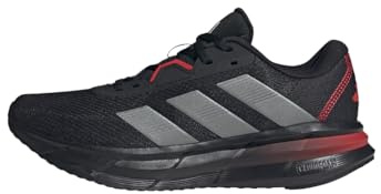 adidas Herren Galaxy 7 Running Shoes, core Black/Iron MET/Better Scarlet, 45 1/3 EU