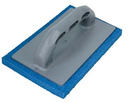 3 PZ FRATTONE SPUGNA BLU MANICO PLASTICA - cm.24x10