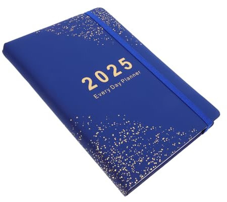 SEWACC Kompakter Planer Notizbuch Für Tägliche Organisation Tragbares Verschleißfestes Notizbuch Für Büro Studium Und Reisen Elegantes Glattes Für Komfortables Schreiben