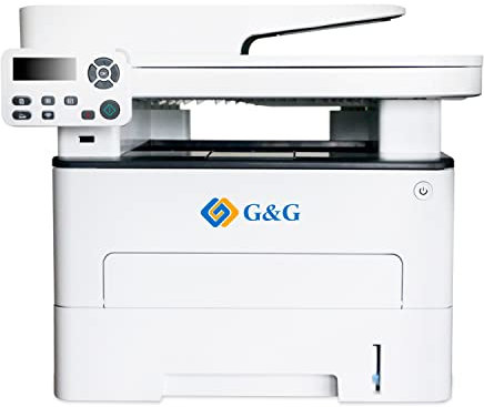 G&G L2050DW Imprimante laser, scanner, photocopieur, multifonction Wi-Fi, noir et blanc, 33-35 ppm