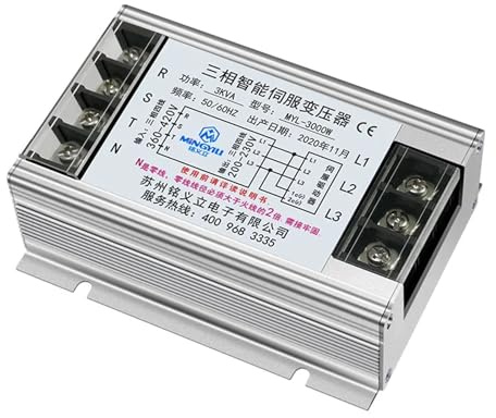 CLBSWYEJK Transformador de Aislamiento servo electrónico Inteligente trifásico Transformador 3KVA380 220 MYL-3000W